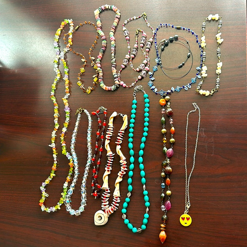Bundle of necklaces